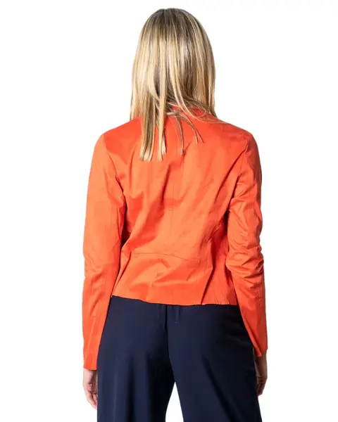 Oranžová dámska bunda Only