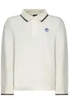 NORTH SAILS LONG-SLEEVED POLO SHIRT FOR KIDS, WHITE