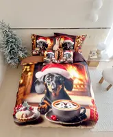 3D mikroflanelové povlečení WARM WOOFS barevné + povlak na polštářek 40x50 cm zdarma Rozměr povlečení: 70 x 90 cm | 140 x 200 cm