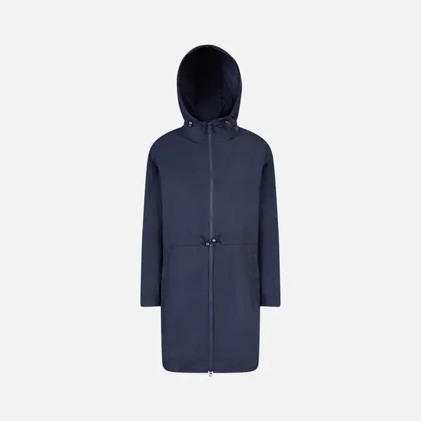 Dark blue women's parka Geox Bulmya - Women