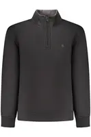 Pánská černá mikina na zip COVERI MOVING