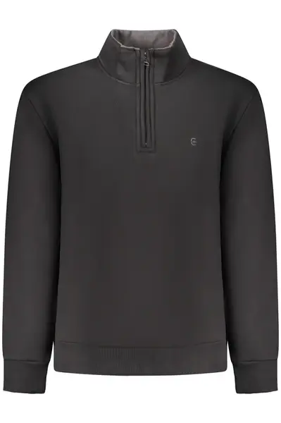 Pánská černá mikina na zip COVERI MOVING