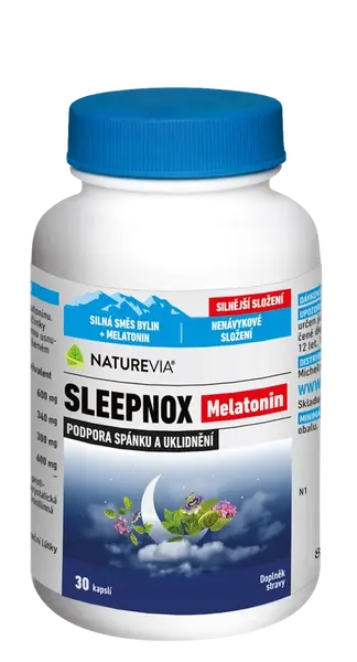 NATUREVIA Sleepnox Melatonin 30 kapslí