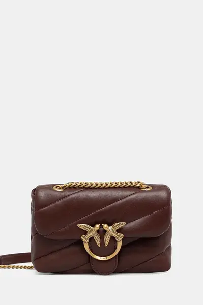 Kožená kabelka Pinko