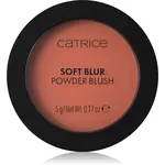 Catrice Soft Blur Powder Brush púdrová lícenka s matným efektom odtieň 030 Cinnamon Sugar 5 g