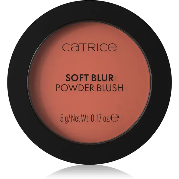 Catrice Soft Blur Powder Brush púdrová lícenka s matným efektom odtieň 030 Cinnamon Sugar 5 g