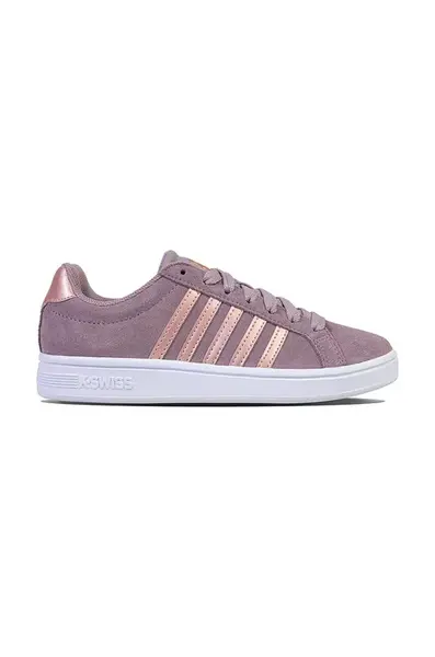Kožené sneakers boty K-Swiss COURT TIEBREAK SDE