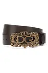 Opasek Dolce &amp; Gabbana s ozdobnou přezkou