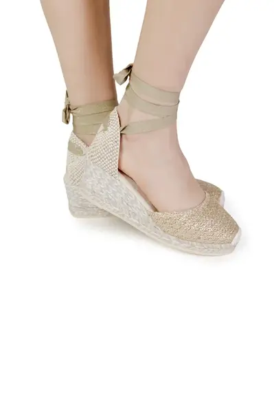 Espadrilky na platforme s viazaním