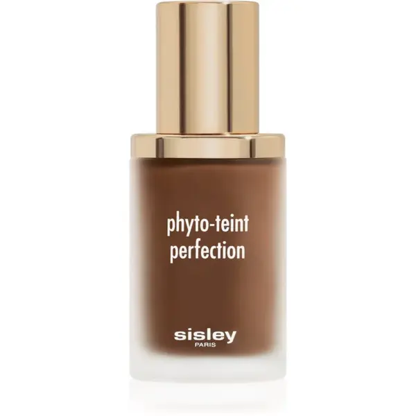 Sisley Phyto-Teint Perfection vysoko krycí make-up pre rozjasnenie a vyhladenie pleti odtieň 8N Espresso 30 ml