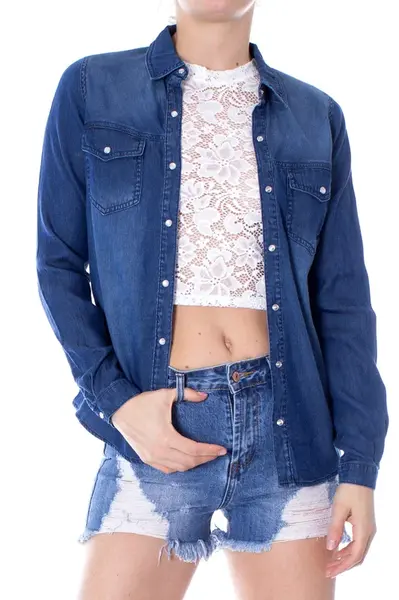 Dámska rifľová košeľa Vila