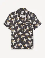 Celio Vzorovaná košile Bavisca - Pánské