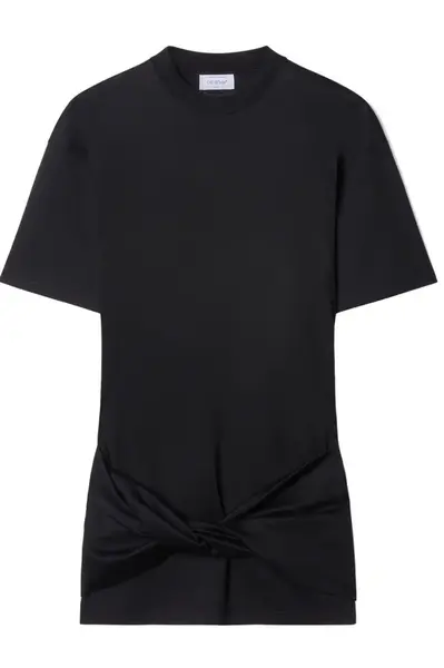 Černé mikinové šaty Off-white