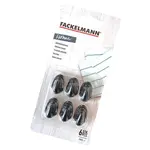 Háčky samolepící 2,5cm black 20503