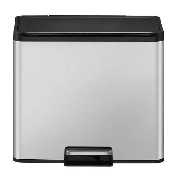 Odpadkový koš Eko Essential 15+15l inox mat 822830
