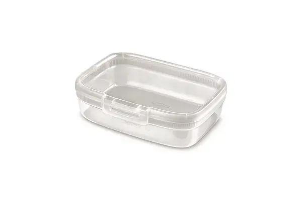 Dóza na potraviny čtvercová snap box 1.3l 252946 čirá