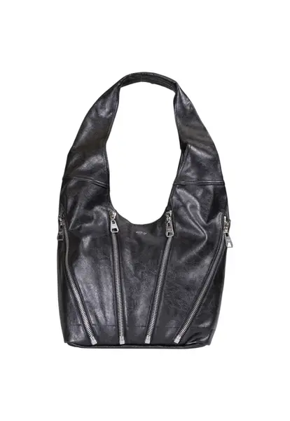 Čierna kabelka cez rameno Replay