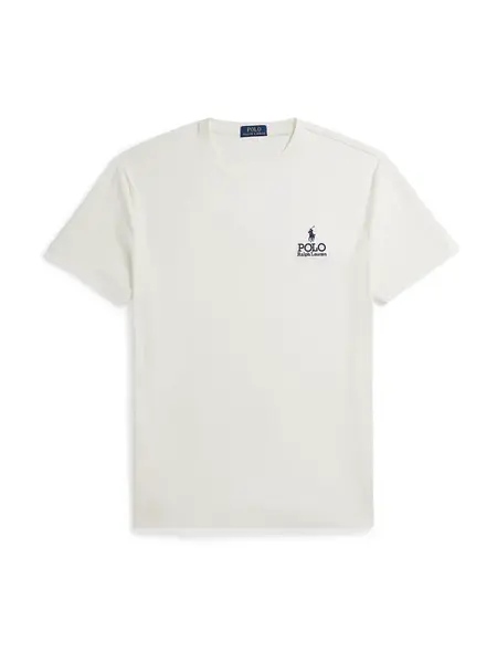 Polo Ralph Lauren Tričko  námornícka modrá / biela