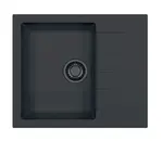 Alveus Cadit - Granitový dřez 59x50 cm, deep black 1149151