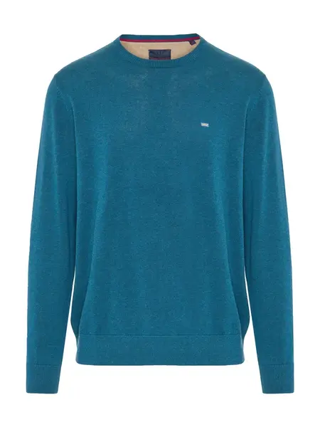 Funky Buddha Sveter  petrolejová