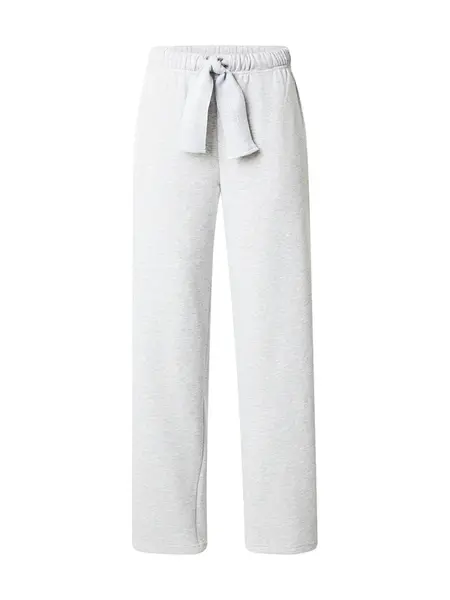 PIECES Nohavice 'PCCHILLI'  sivá melírovaná