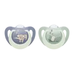 NUK cumlík First Choice Night HIPPO/KOALA 6-18m