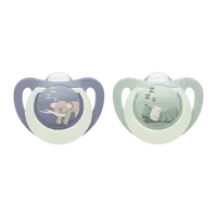 NUK cumlík First Choice Night HIPPO/KOALA 6-18m