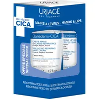 Uriage Bariéderm Cica Hands & Lips Set sada pro velmi suchou pokožku