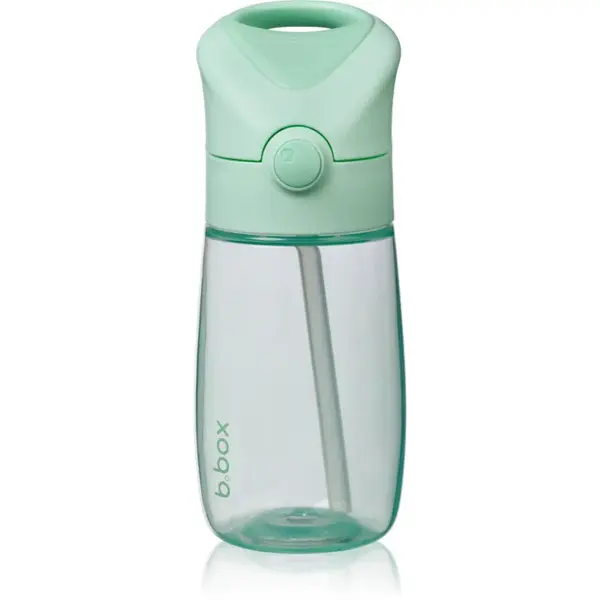B.Box Junior dětská láhev s brčkem SpearMint 380 ml