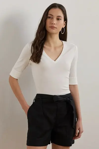 Bavlnené tričko Lauren Ralph Lauren