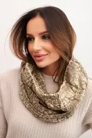 Dámsky zimný šál z vlnenej zmesi