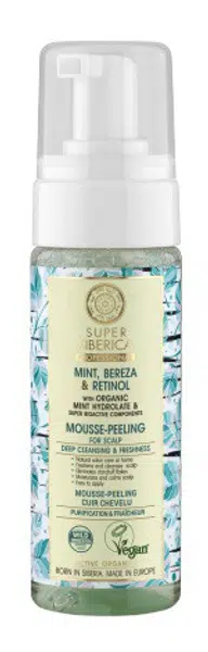NATURA SIBERICA Pěnový peeling na pokožku hlavy 170 ml