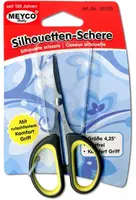 Siluetové nůžky s ostrou špičkou - 10 cm