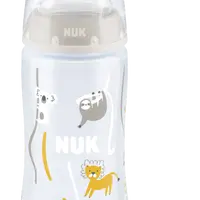 NUK FC+ láhev s kontrolou kvality béžová 300 ml