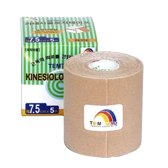 TEMTEX Kinesio tape Classic - béžová tejpovací páska 7,5 cm x 5 m