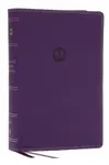 Enduring Word Study Bible: Pastoral Commentary from Every Chapter of the Bible (NKJV, Purple Leathersoft, Red Letter, Comfort Print, Thumb Indexed)