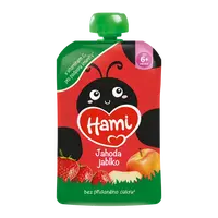 HAMI Příkrm kapsička Jablko, banán a jahoda 100 g
