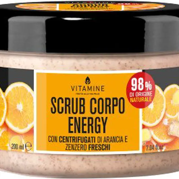 ERBORISTICA Vitamine Energy Tělový peeling pomeranč a zázvor 200 ml