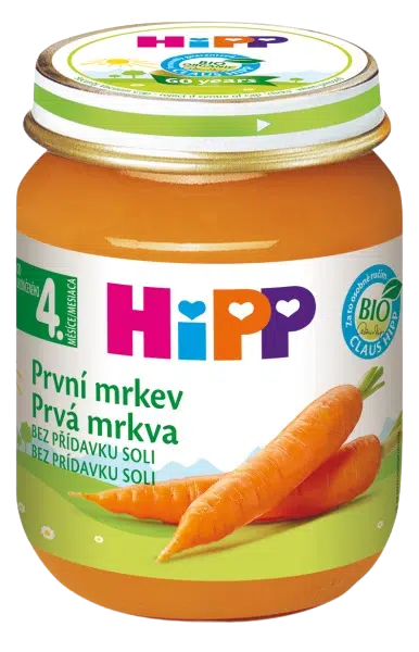 HIPP ZELENINA BIO První karotka 125 g