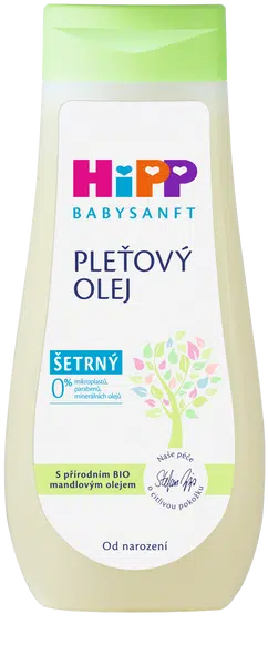 HIPP Dětský pleťový olej 200 ml