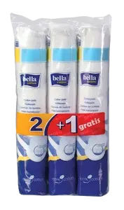 BELLA Cotton Kosmetické tampóny 2+1 zdarma 80 ks