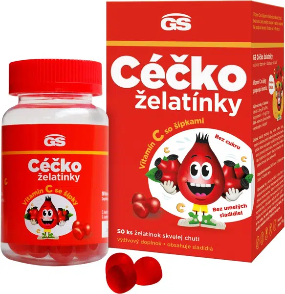 GS CÉČKO želatinky 50 ks
