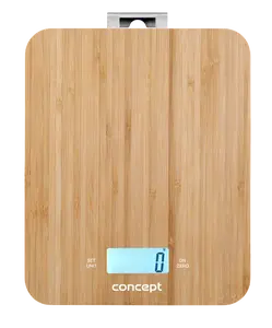 CONCEPT VK5714 Váha kuchyňská digitální 15 kg Bamboo