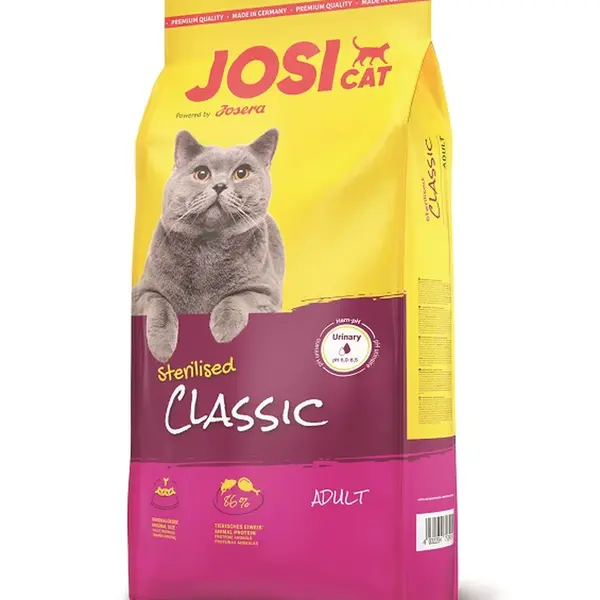 Josera JosiCat Sterilised Classic 15 + 3 kg ZADARMO