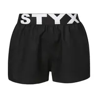 Detské trenky športová guma čierne (BJ960) 9-11 rokov