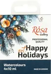 Sada akvarelových barev Rosa 4x10ml Vánoční edice 2