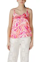 Barevný top na ramínka