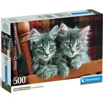 Clementoni puzzle 500 Mačiatka