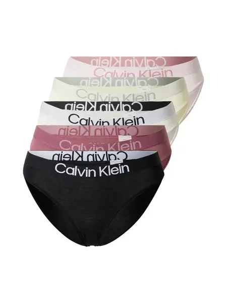 Calvin Klein Underwear Nohavičky  pastelovo zelená / purpurová / čierna / biela