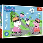 Trefl Puzzle Peppa Pig - Aktivní den / 24 dílků MAXI